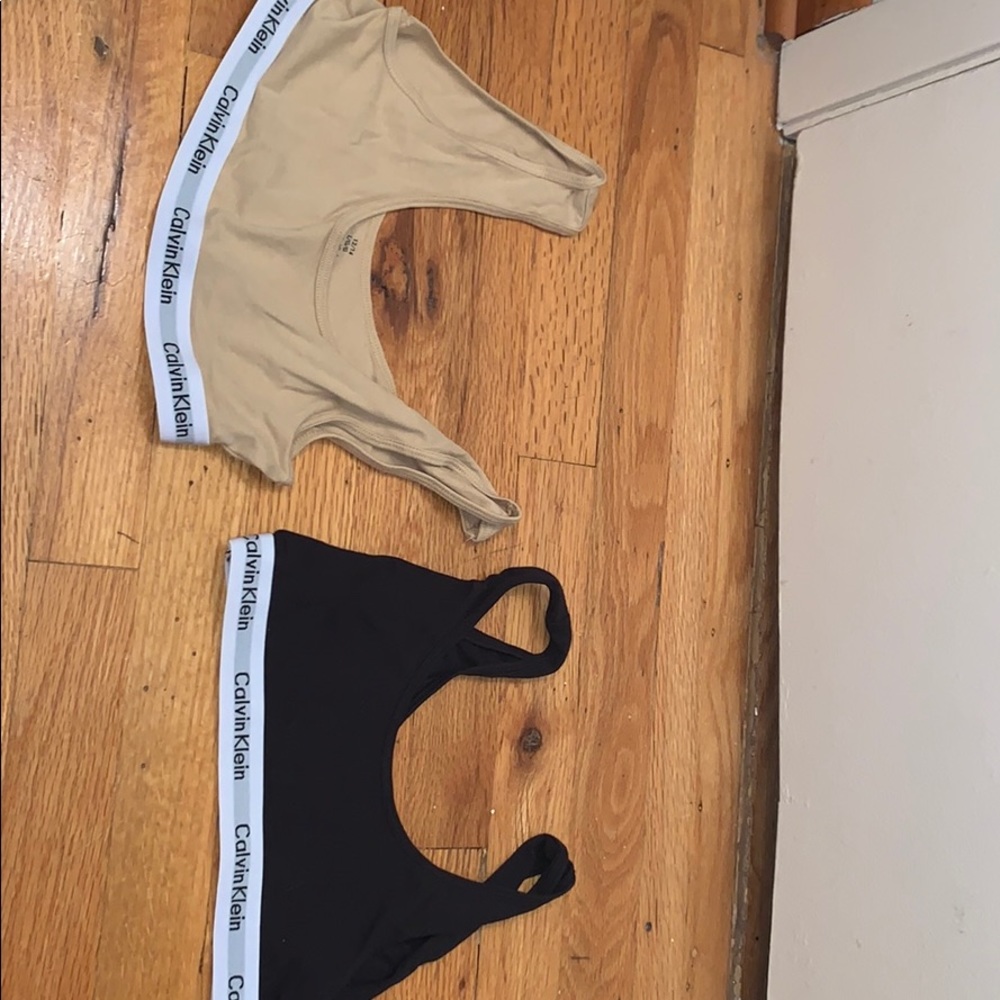 Calvin Klein sports bras